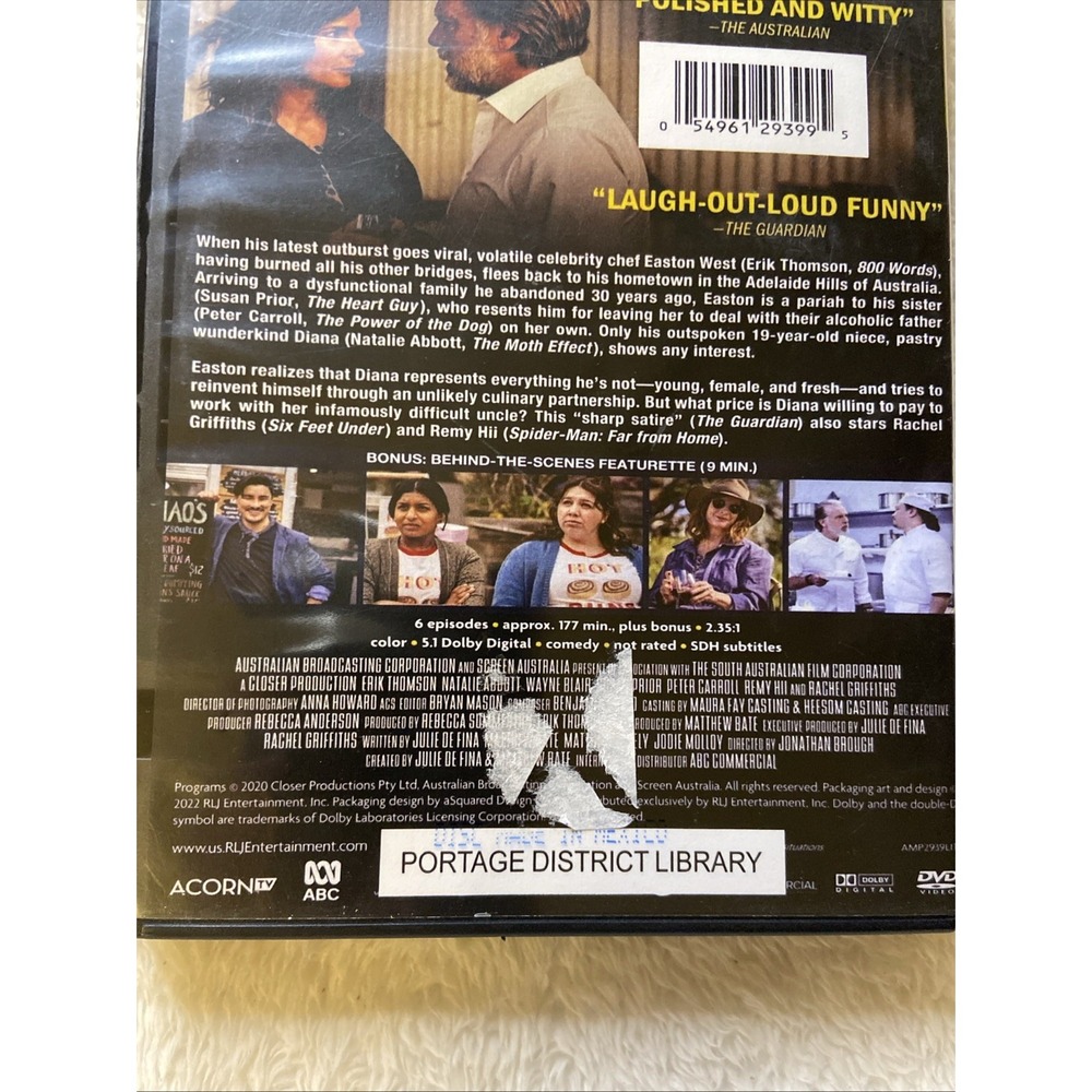 Aftertaste Series 1 & 2 DVD Australian Erik Thompson Rachel Cook Season Acorn‎ - Picture 4 of 12